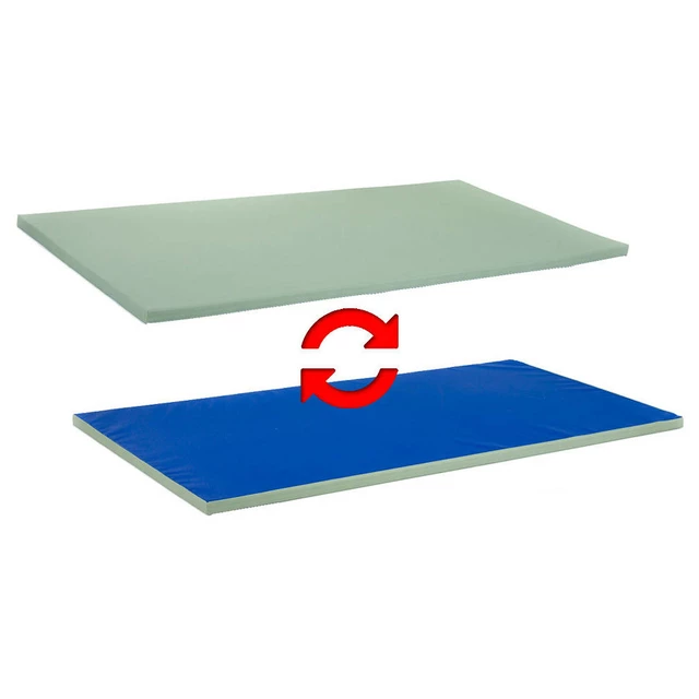 Mata Tatami inSPORTline Kepora R200 200x100x4 cm - oliwkowo-niebieski
