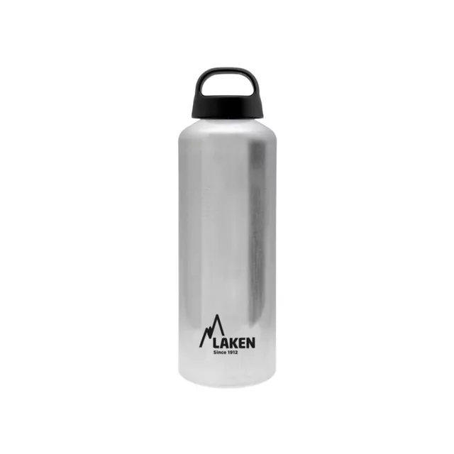 Butelka bidon Laken Classic 750 ml aluminium, szerokie zamknięcie