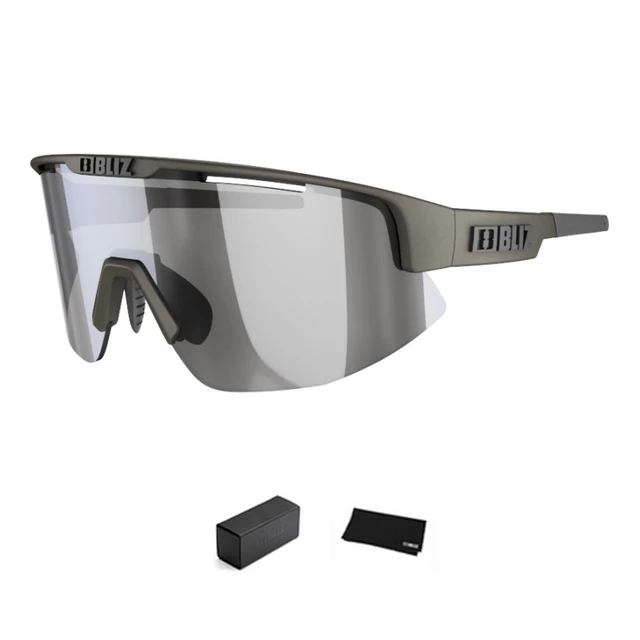 Sportowe okulary przeciwsłoneczne Bliz Matrix - Czarny - Camo Green