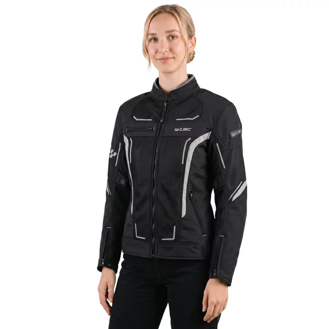Letnia damska kurtka motocyklowa W-TEC Mirelia ∙ system AirVent ∙ protektory CE ∙ odpinana membrana ∙ elementy odblaskowe Visionight