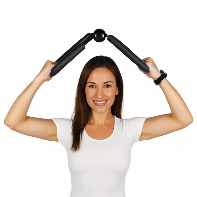 Agrafka motylek do ćwiczeń inSPORTline Body Trimmer - Niebieski