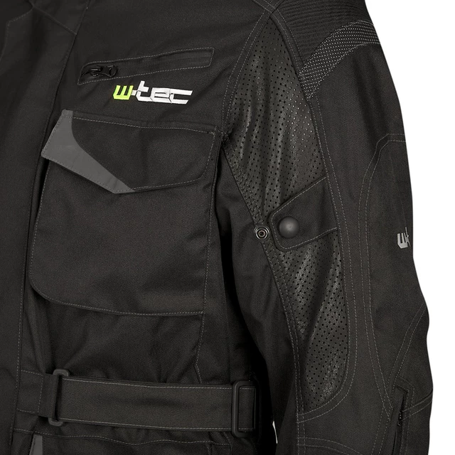 Kurtka motocyklowa W-TEC Nerva wodoodporna - Zielony