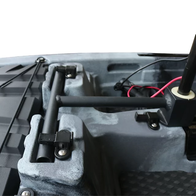 Elektryczny silnik zaburtowy inSPORTline A1001 ∙ uciąg 46 lb ∙ 492 W ∙ 12 V ∙ 8 biegów ∙ wskaźnik naładowania