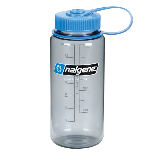 Butelka NALGENE Wide Mouth 500 ml - Pomarańczowy 16 WM - Szary 16 WM