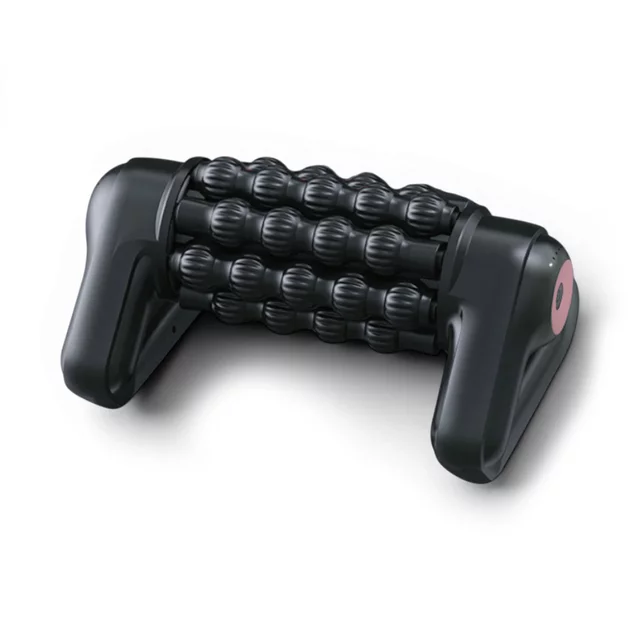 Elektroniczny wałek do masażu inSPORTline Pedrinor 19 cm ∙ 5 prędkości ∙ dwukierunkowa rotacja ∙ akumulator ∙ USB-C