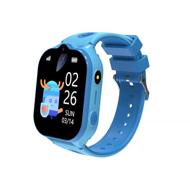 Smartwatch inSPORTline Odino dla dzieci z SIM GPS 4G LTE IP67 i przyciskiem SOS nowoczesne funkcje