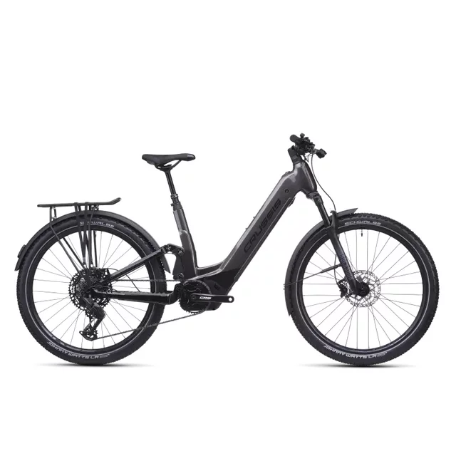 Rower elektryczny miejski Crussis ONE-Country Full 10.11 715Wh 27,5" - model 2026 ∙ centralny napęd Panasonic 95 Nm ∙ bateria LG 715 Wh ∙ zasięg do 170 km