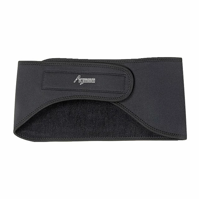 Pas nerkowy Agama 3 mm - Czarny - Czarny