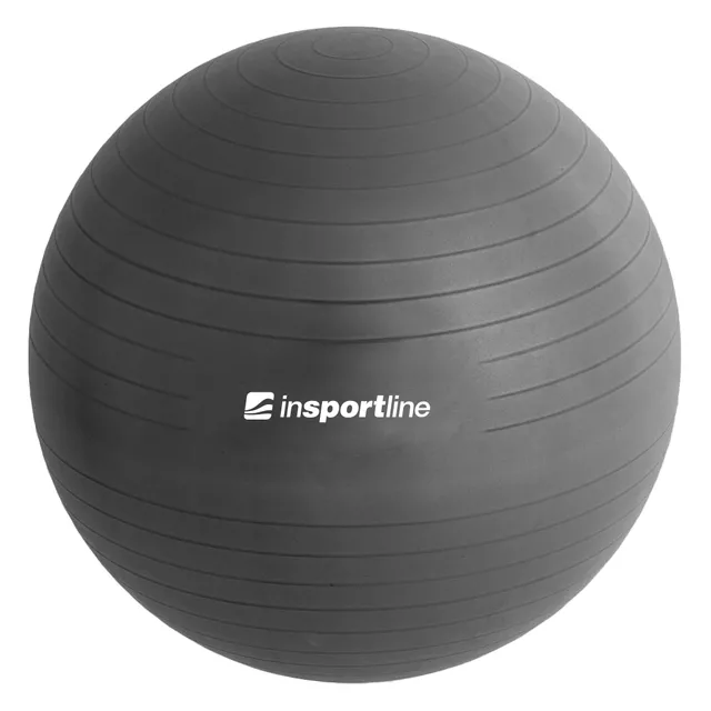 Piłka gimnastyczna inSPORTline Top Ball 65 cm - Ciemny szary