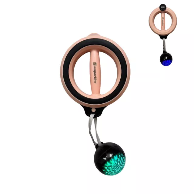 Kinetyczny trenażer i wzmacniacz rąk inSPORTline Griphoop – wielofunkcyjny pierścień do dłoni i ramion