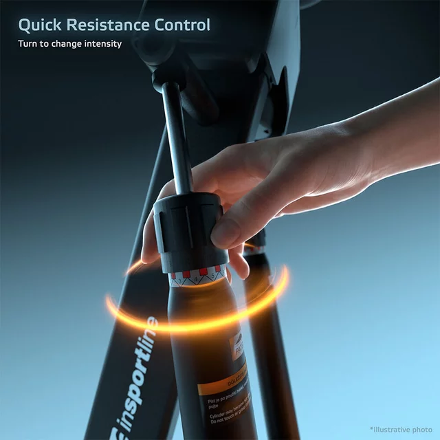 Stepper inSPORTline ZenPeak 50 ∙ ciche działanie ∙ zasilanie bateryjne ∙ łączność z Zwift i Kinomap ∙ nośność 120 kg