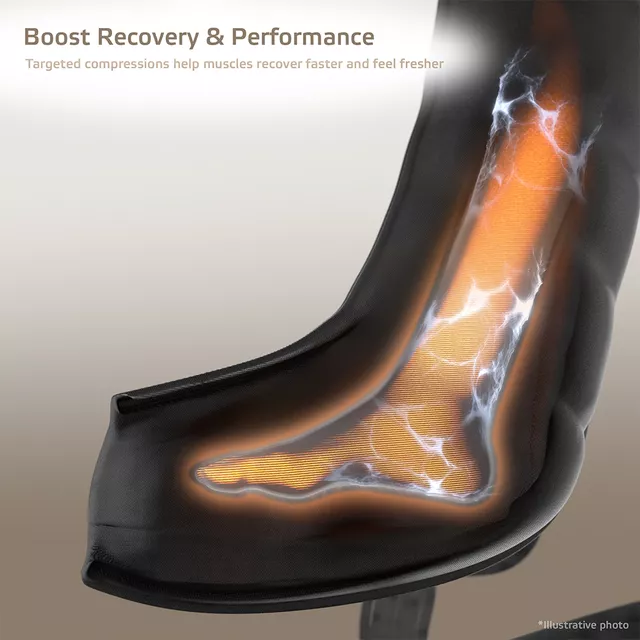 System kompresyjny do masażu nóg inSPORTline Compisimo M ∙ 6 stref ∙ 10 programów ∙ pilot z regulacją