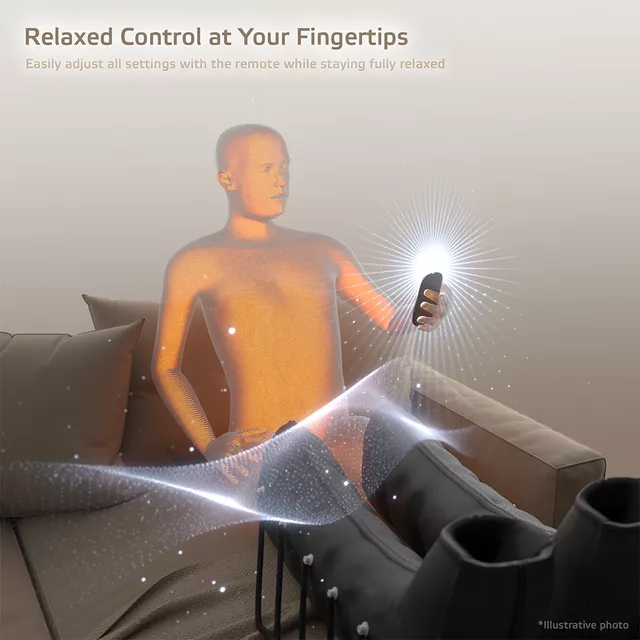 System kompresyjny do masażu nóg inSPORTline Compisimo M ∙ 6 stref ∙ 10 programów ∙ pilot z regulacją