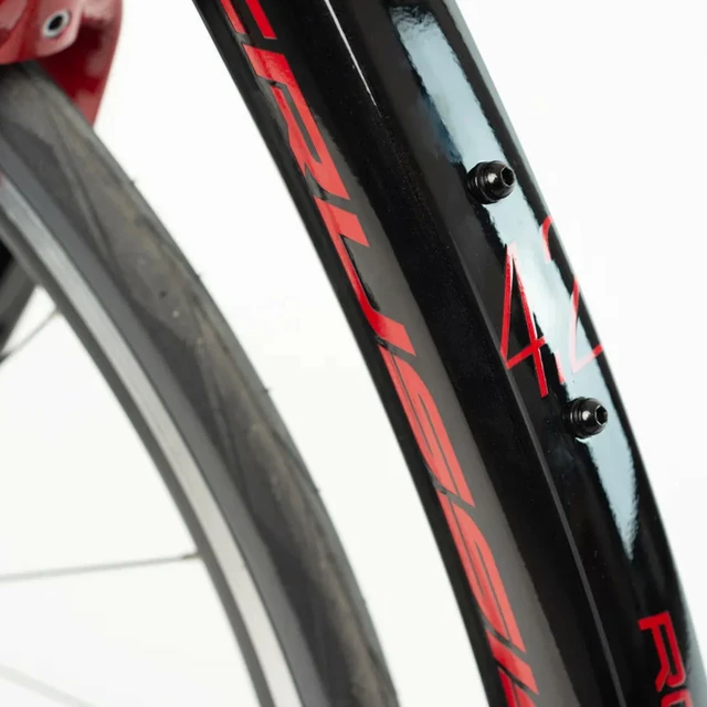 Hulajnoga Crussis ROAD 4.2-2 czarno-czerwona 28"/20"