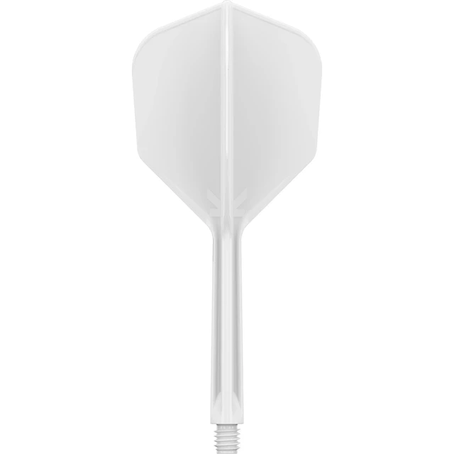 Nasadki z piórkami do lotek Target K-Flex No6 Short 3 szt. - Czerwony - Biały