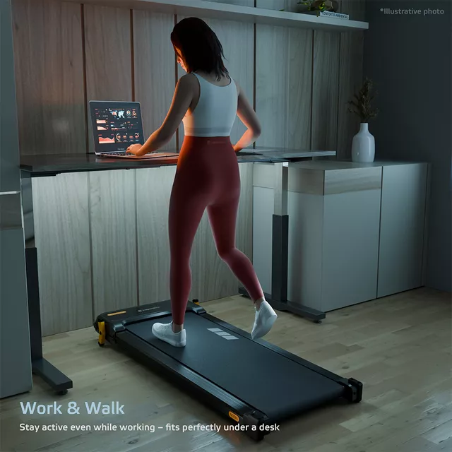 Bieżnia elektryczna 2w1 inSPORTline ZenRun NOON ∙ aplikacje Zwift/Kinomap ∙ Bluetooth