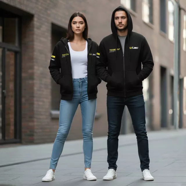 Bluza z kapturem unisex W-TEC Signature ∙ dwie kieszenie ∙ regulowany kaptur ∙ elastyczne ściągacze ∙ bawełna/poliester - Czarny