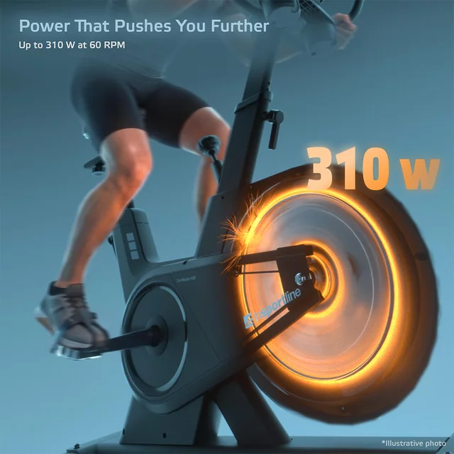 Rower spinningowy inSPORTline ZenRoute 100 ∙ cichy ∙ magnetyczny ∙ regulowany ∙ z optycznym czujnikiem tętna ∙ bluetooth do aplikacji
