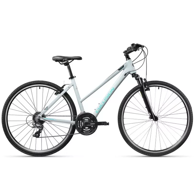 Damski rower crossowy Cyclision Zodya 5 MK-II 28" ∙ napęd shimano 21 biegów ∙ amortyzowany widelec ∙ hamulce v-brake ∙ lekka rama - Cold Mint