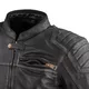 Męska skórzana kurtka motocyklowa W-TEC Suit - vintage czarny