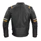 Męska skórzana kurtka motocyklowa W-TEC Traction - Czarny