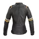 Damska skórzana kurtka motocyklowa W-TEC Traction Lady - Czarny
