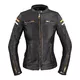 Damska skórzana kurtka motocyklowa W-TEC Stripe Lady - Czarny - Czarny