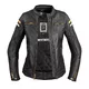 Damska skórzana kurtka motocyklowa W-TEC Stripe Lady - Czarny