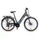 Miejski rower elektryczny inSPORTline ISL Eclion 648 Wh 28" - model 2026 ∙ bateria 648 Wh ∙ zasięg do 120 km ∙ amortyzowany widelec ∙ nośność 120 kg - Titanium Grey (szary)