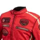 Męska kurtka motocyklowa W-TEC Patriot Red - Czerwony