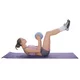 Piłka do ćwiczeń inSPORTline Aerobic Ball ∙ nośność 120 kg ∙ materiał PVC ∙ do aerobiku i rozciągania - Czarny