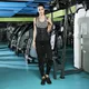 Gorset fitness na ramiączkach stabilizująco wyszczuplający inSPORTline Corsup - Czarny