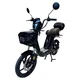 Skuter elektryczny W-TEC E-Greta II 12Ah 18" ∙ silnik 350 W ∙ zasięg do 50 km ∙ nośność 120 kg ∙ akumulator 15 Ah - Czarny - Czarny