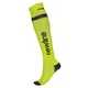 Podkolanówki skarpety kompresyjne do biegania Newline Compression Sock 90941 - Biały - Neonowy