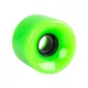 Kółko do deskorolki typu fiszka penny board 60*45 mm - Pomarańczowy - Zielony