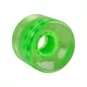 Przezroczyste kółko do deskorolki typu penny board fiszka 60*45 mm - Żółty - Zielony