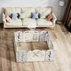 Plastikowy plac zabaw inSPORTline Bufalino 12+2 167x160x64 cm ∙ kojec ochronny ∙ edukacyjne elementy ∙ obręcz do kosza ∙ wiatrak ∙ stabilna rama