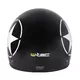 Kask motocyklowy otwarty na skuter W-TEC FS-710S Revolt Black - Czarny z gwiazdą