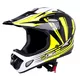 Kask Downhill na rower motor enduro W-TEC FS-605 Allride - Yellow Graphic - Yellow Graphic