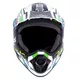Kask Downhill na rower motor enduro W-TEC FS-605 Allride - Yellow Graphic