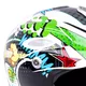 Kask Downhill na rower motor enduro W-TEC FS-605 Allride - Yellow Graphic
