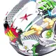 Kask Downhill na rower motor enduro W-TEC FS-605 Allride - Yellow Graphic