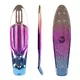 Blat do Deski typu fiszka penny board WORKER Mirria 22.5*6" - Żółty - Różowo-zielony