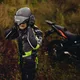 Kask motocyklowy W-TEC NK-850 otwierany + BLENDA - Biały błyszczący