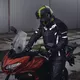 Męskie spodnie motocyklowe W-TEC Kaluzza - Czarny