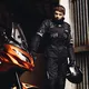 Kask motocyklowy W-TEC NK-850 otwierany + BLENDA - Biały błyszczący