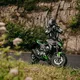 Męska skórzana kurtka motocyklowa W-TEC Velocity - Czarno-czerwony