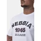 Koszulka męska T-shirt Nebbia Golden Era 192 - Czarny