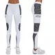 Damskie legginsy sportowe BAS BLACK Passion - Niebieski - Biało-niebieski