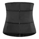 Gorset fitness stabilizująco wyszczuplający inSPORTline Corwaist - Czarny